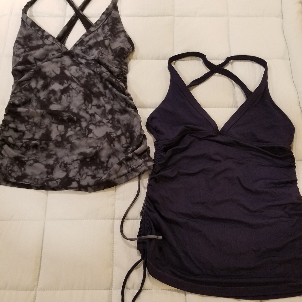 Athleta tankini swim top